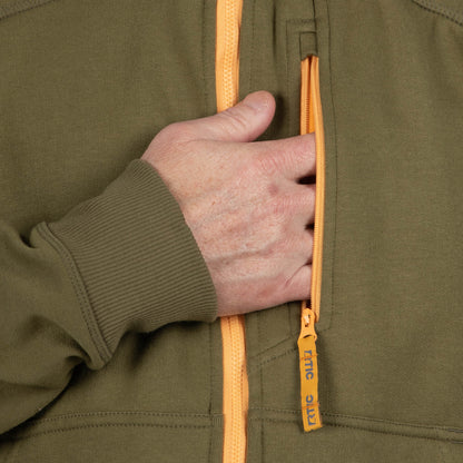 Men's Water-Repellent Full-Zip Hoodie image 16
