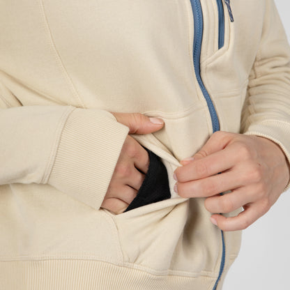 Women's Water-Repellent Full-Zip Hoodie image 8
